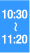 10：30〜11:20
